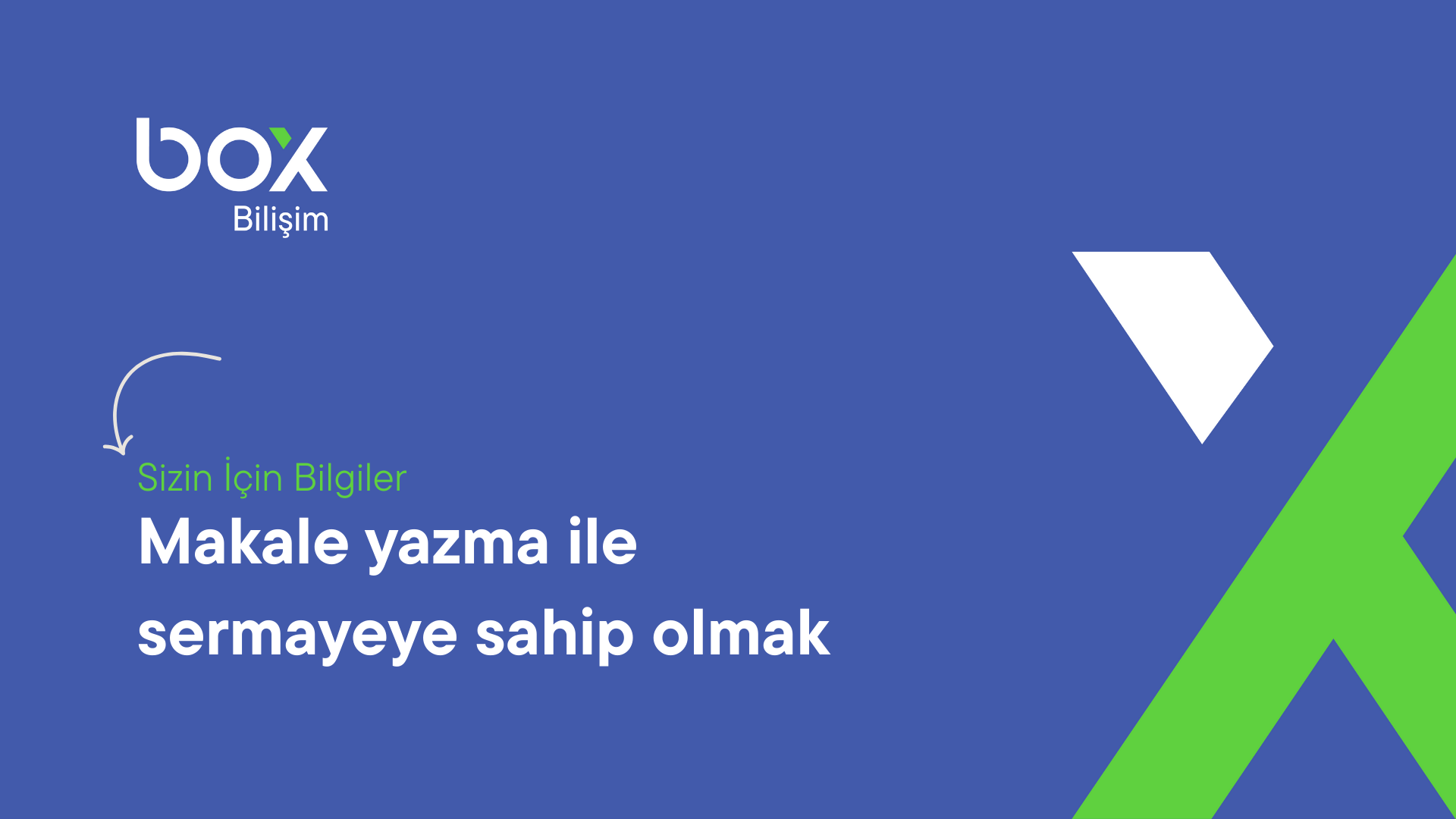 Makale Yazma İle Sermayeye Sahip Olmak