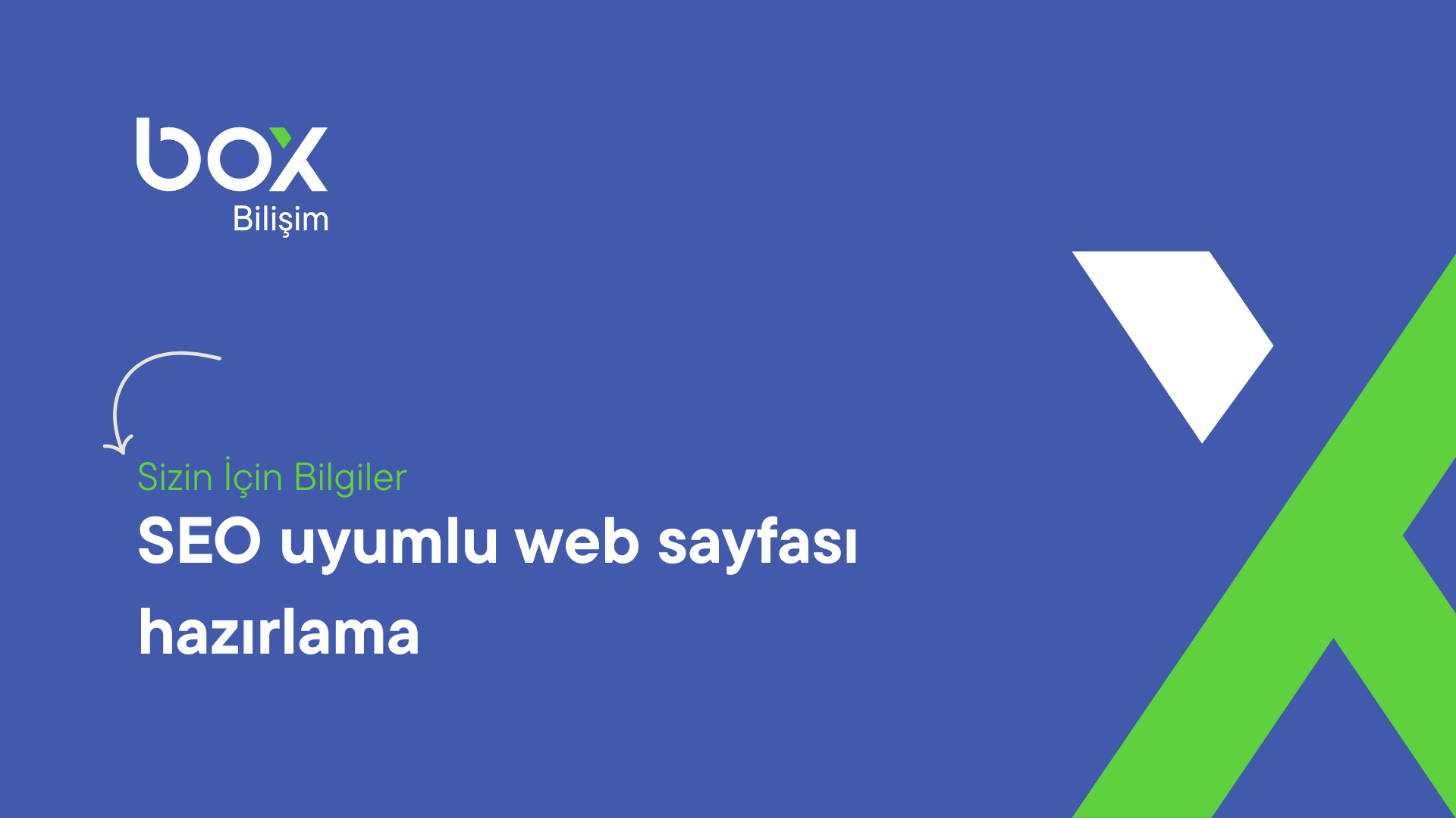 SEO Uyumlu Web Sayfası Hazırlama