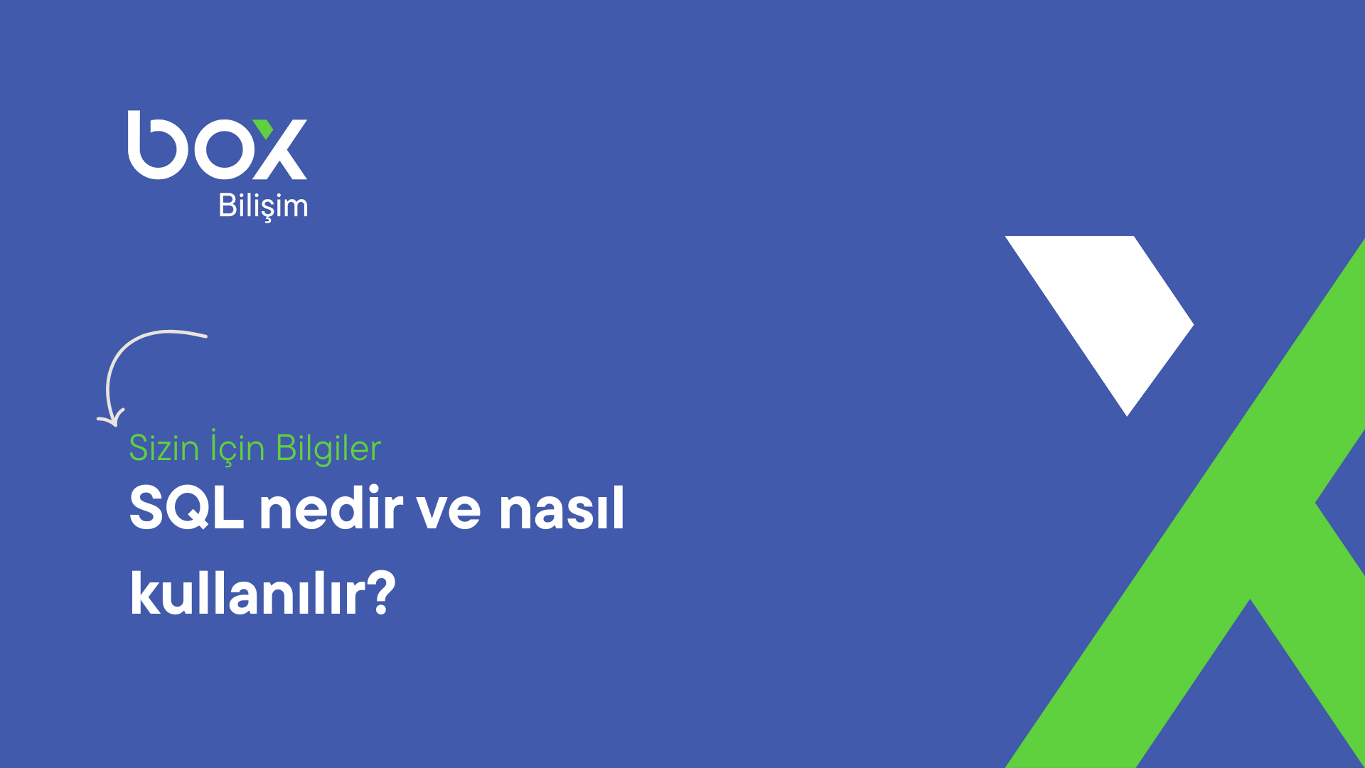 SQL Nedir?